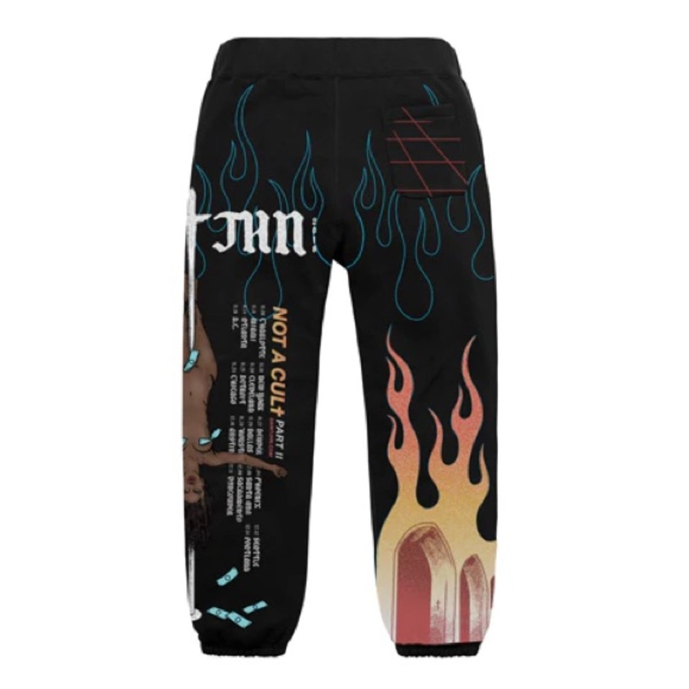 Saint Jhn Not a Cult Tour Sweatpants - Small - NWOT